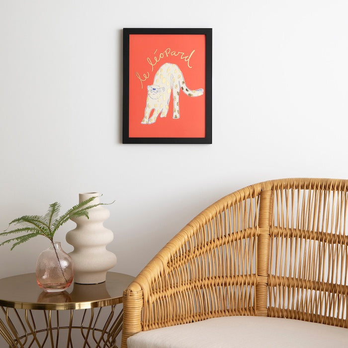 Le Léopard - Limited Edition Foil Art Print