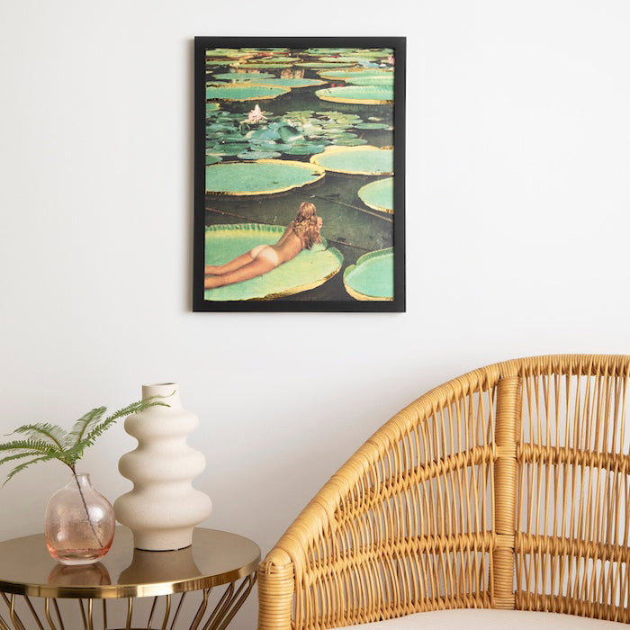 Lily Pond Lane - Limited Edition Foil Art Print