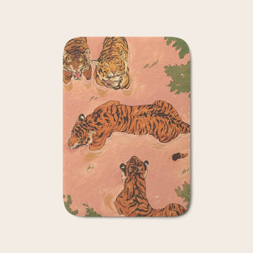 Tiger Beach Bath Mat