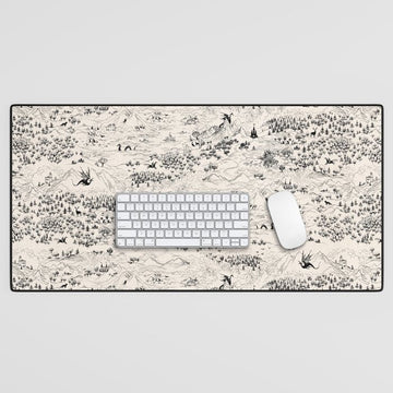 Dragons of the Magic Land Desk Mat