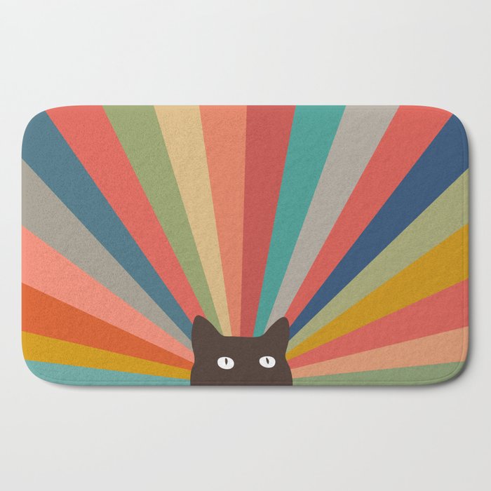 Cat Landscape 48 Bath Mat
