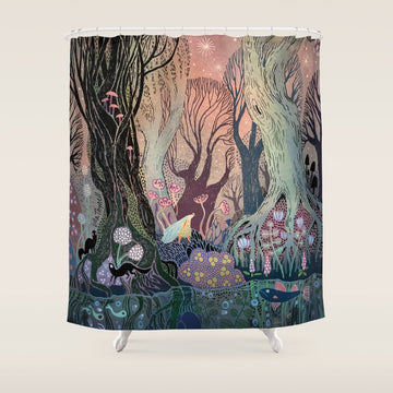 Swamp Tale Shower Curtain