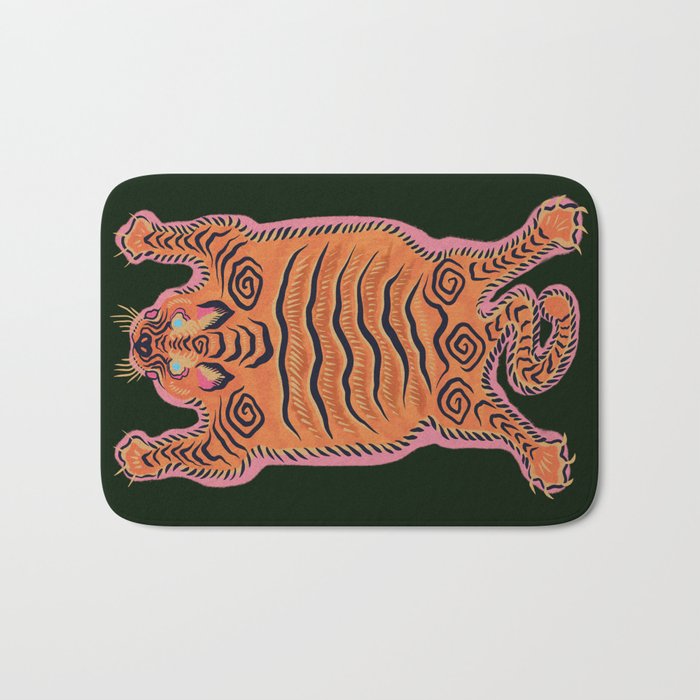 Wild Tiger Rug Bath Mat