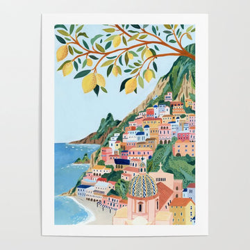 Positano Italy Poster