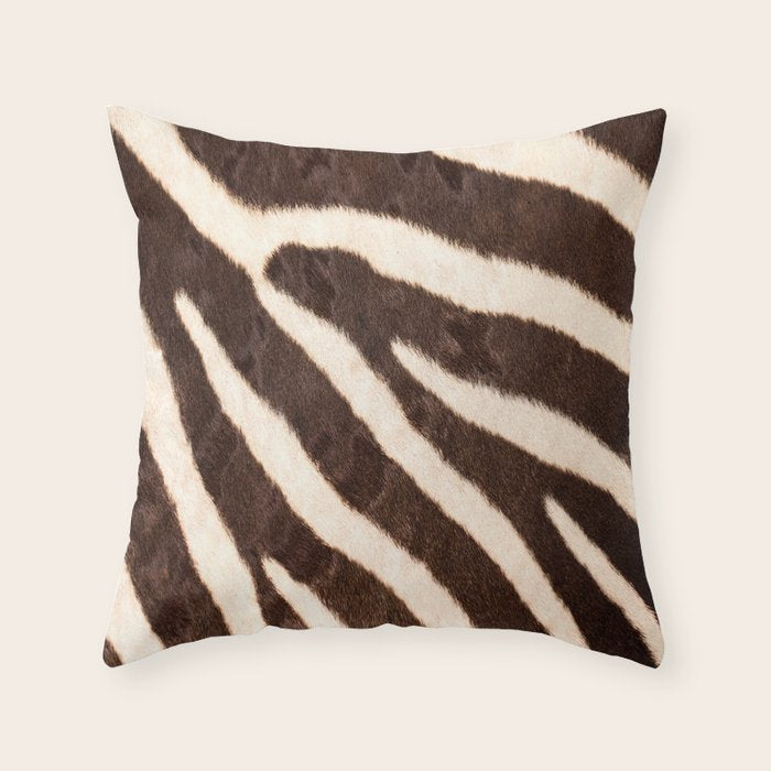 Zebra #decor #society6 #buyart Throw Pillow