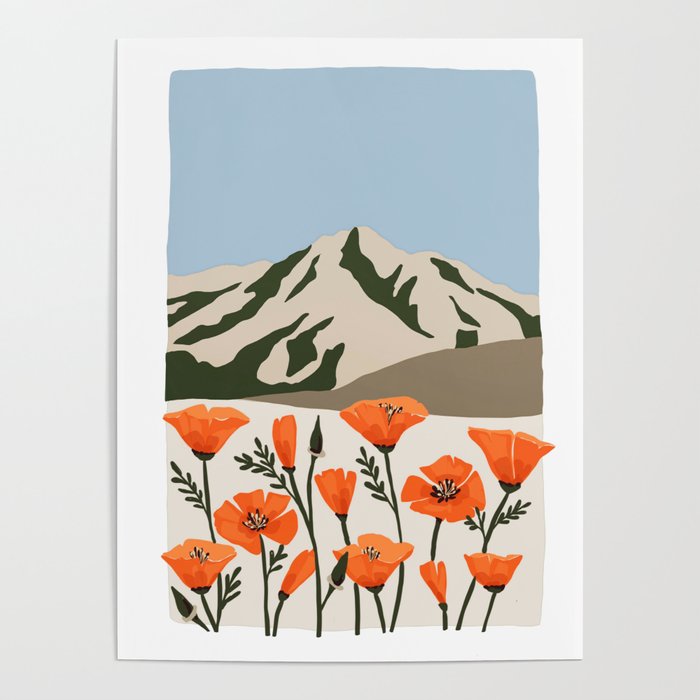 Marin County Print Poster