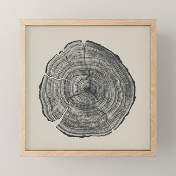 Hand-Drawn Oak Mini Art Print