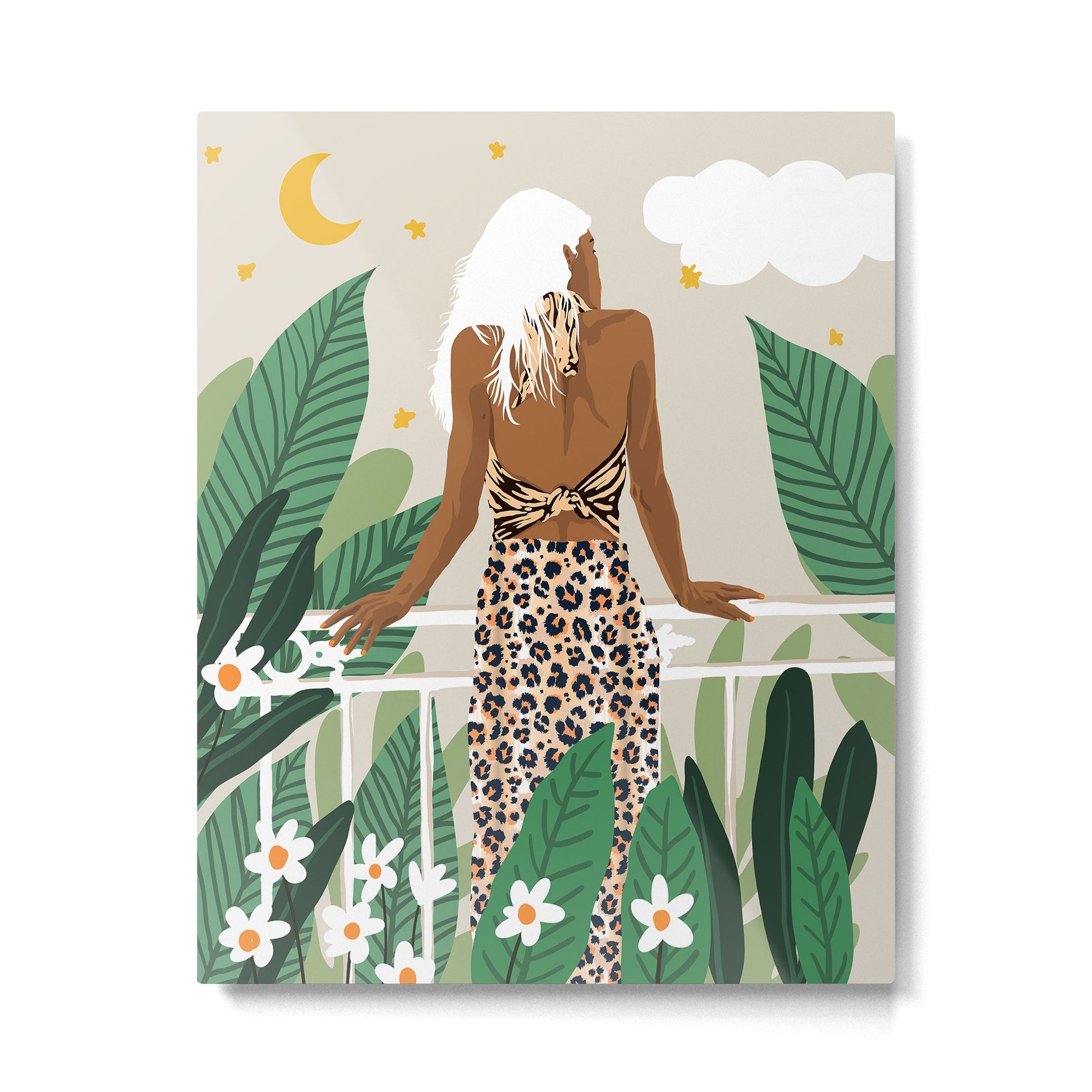 Trust the wait. Embrace the uncertainty. Enjoy the beauty of becoming. Metal Print | TeksDecor