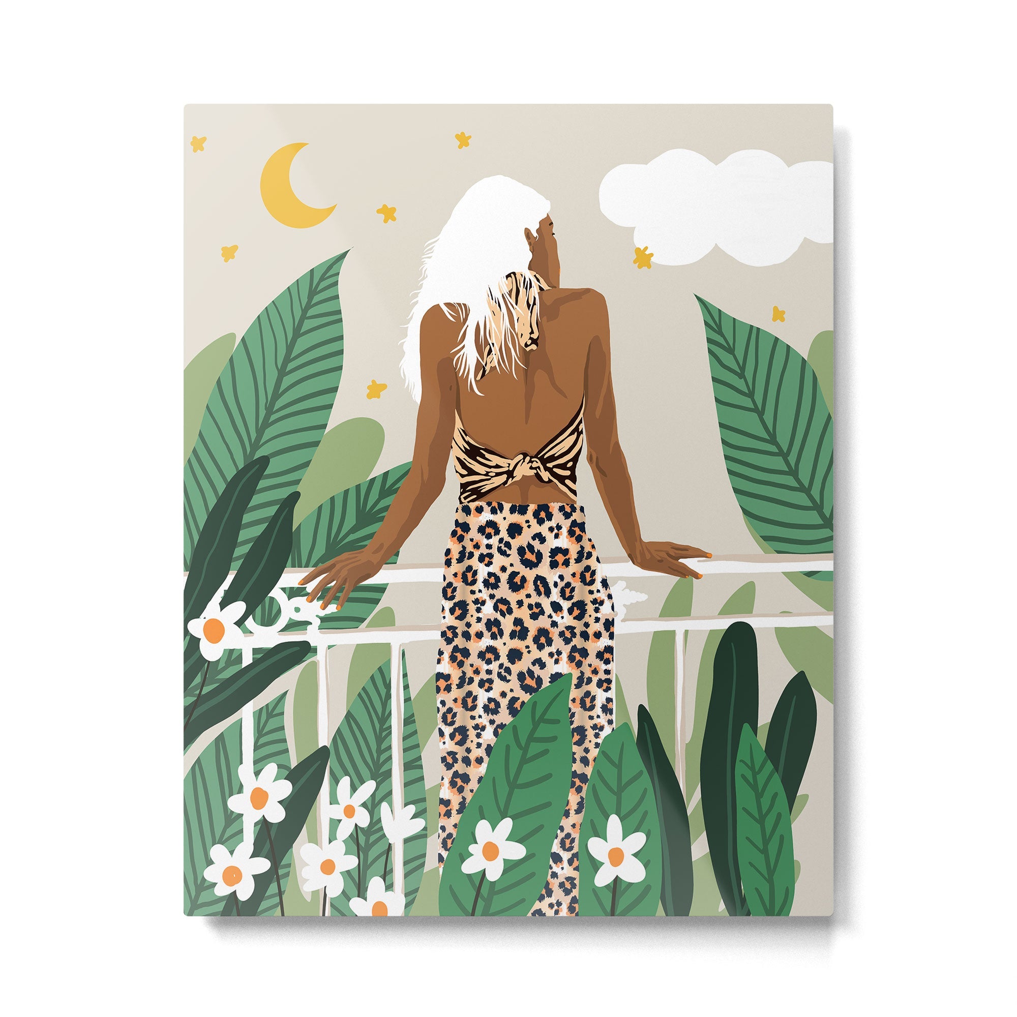 Trust the wait. Embrace the uncertainty. Enjoy the beauty of becoming. Metal Print | TeksDecor