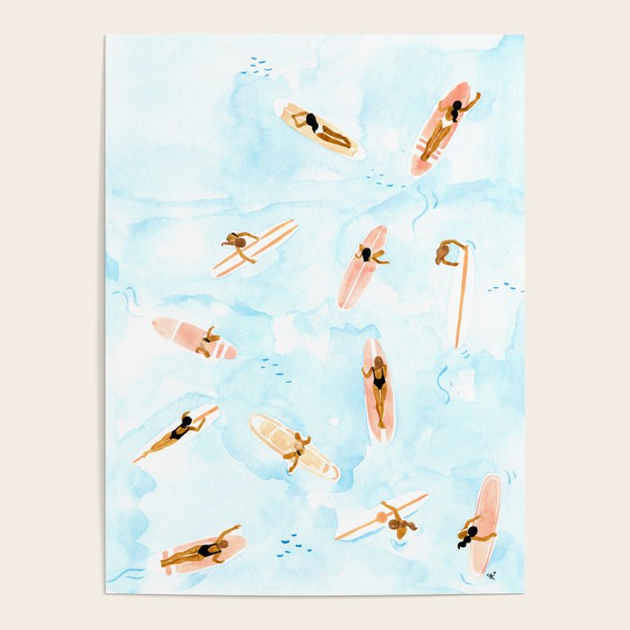 Surfers Poster