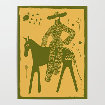 Yes - Olive Poster