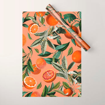 Vintage Fruit Pattern XII Wrapping Paper