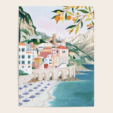 Atrani, Amalfi Coast Poster