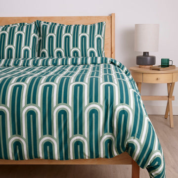 Bauhaus Brussels Brushed Cotton Duvet Cover Set