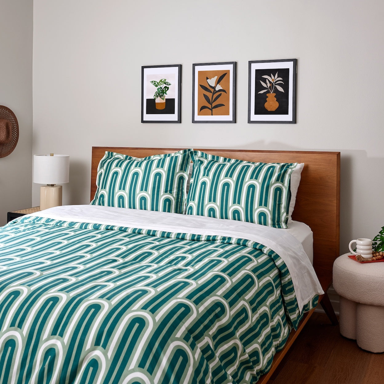 Bauhaus Brussels Brushed Cotton Duvet Cover Set