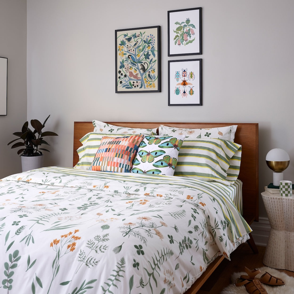 Botanica Brushed Cotton Duvet Cover Set