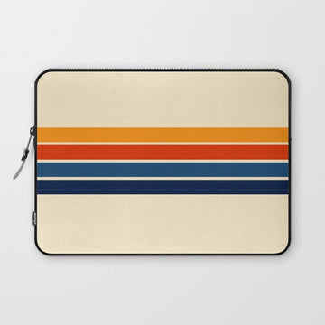 Classic Retro Stripes Laptop Sleeve