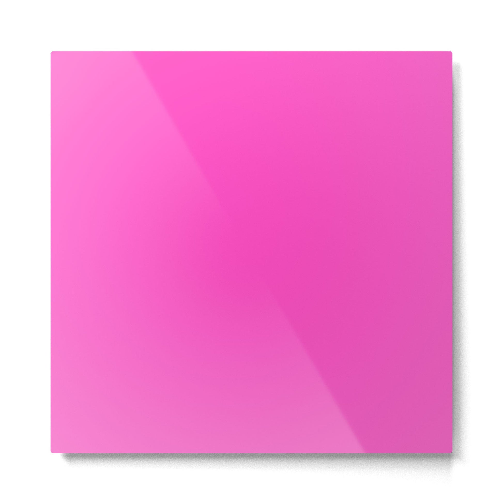Solid magenta colour  Metal Print | TeksDecor