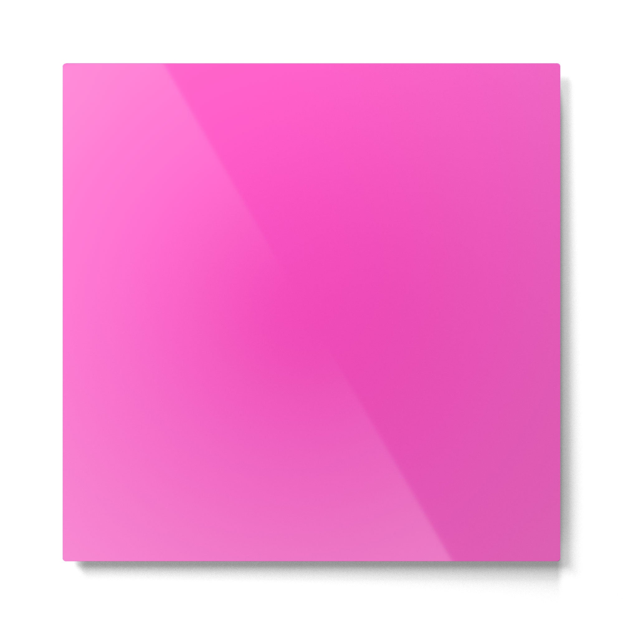 Solid magenta colour  Metal Print | TeksDecor