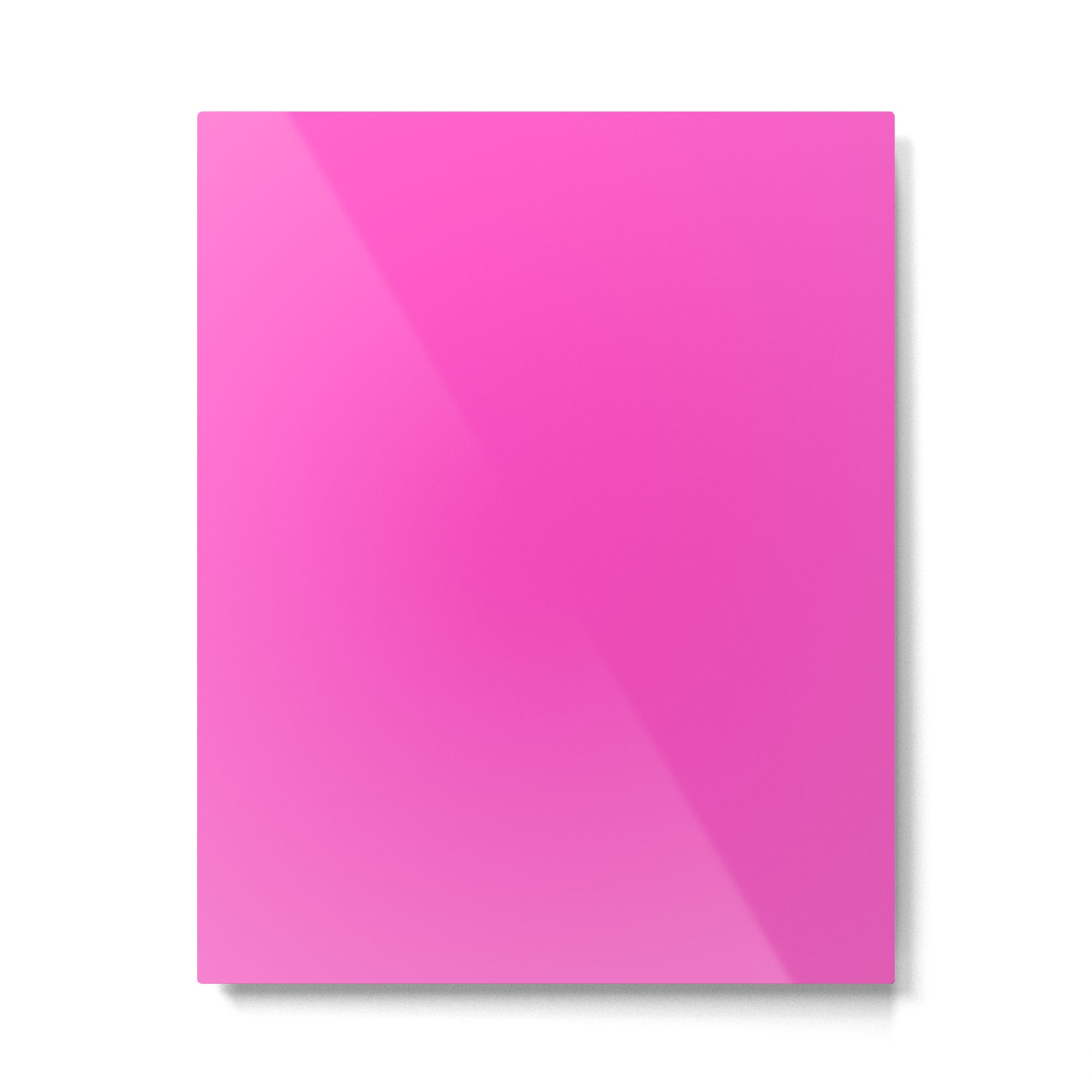Solid magenta colour  Metal Print | TeksDecor