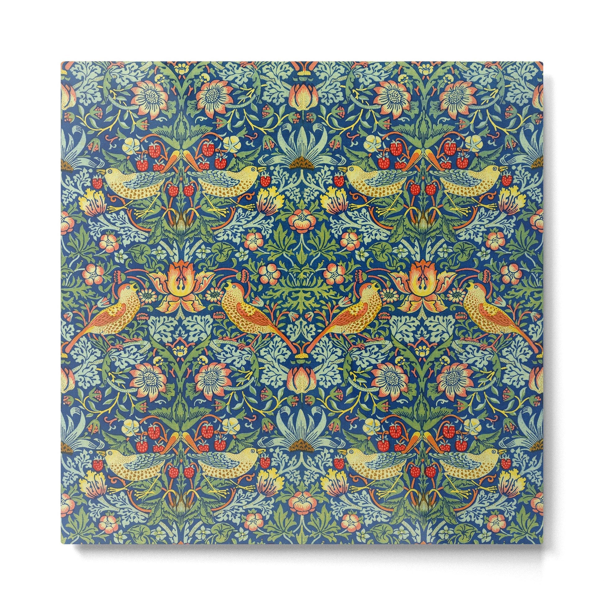 William Morris "Strawberry Thief" 11. Metal Print | TeksDecor