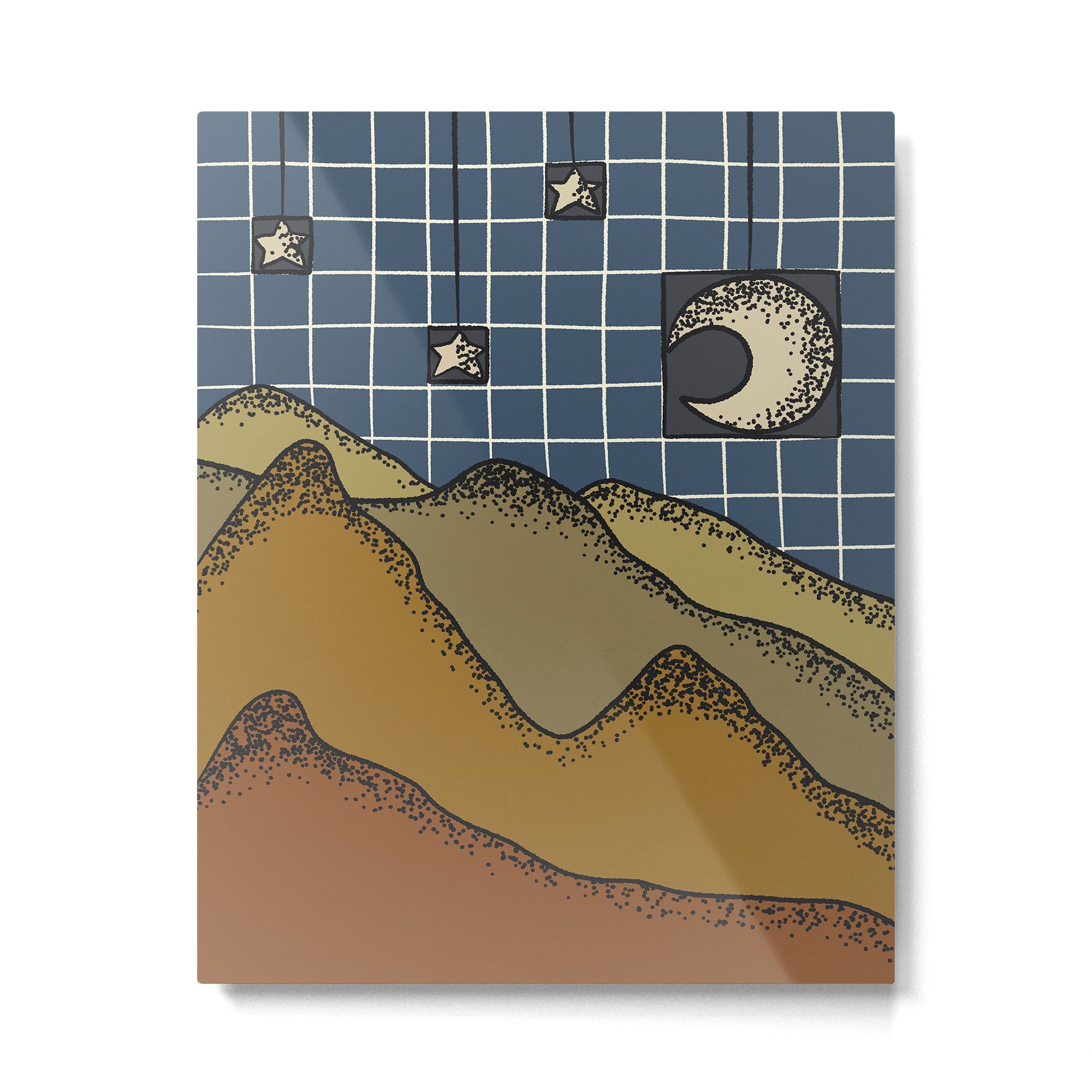 Choose Your Own Star Metal Print | TeksDecor