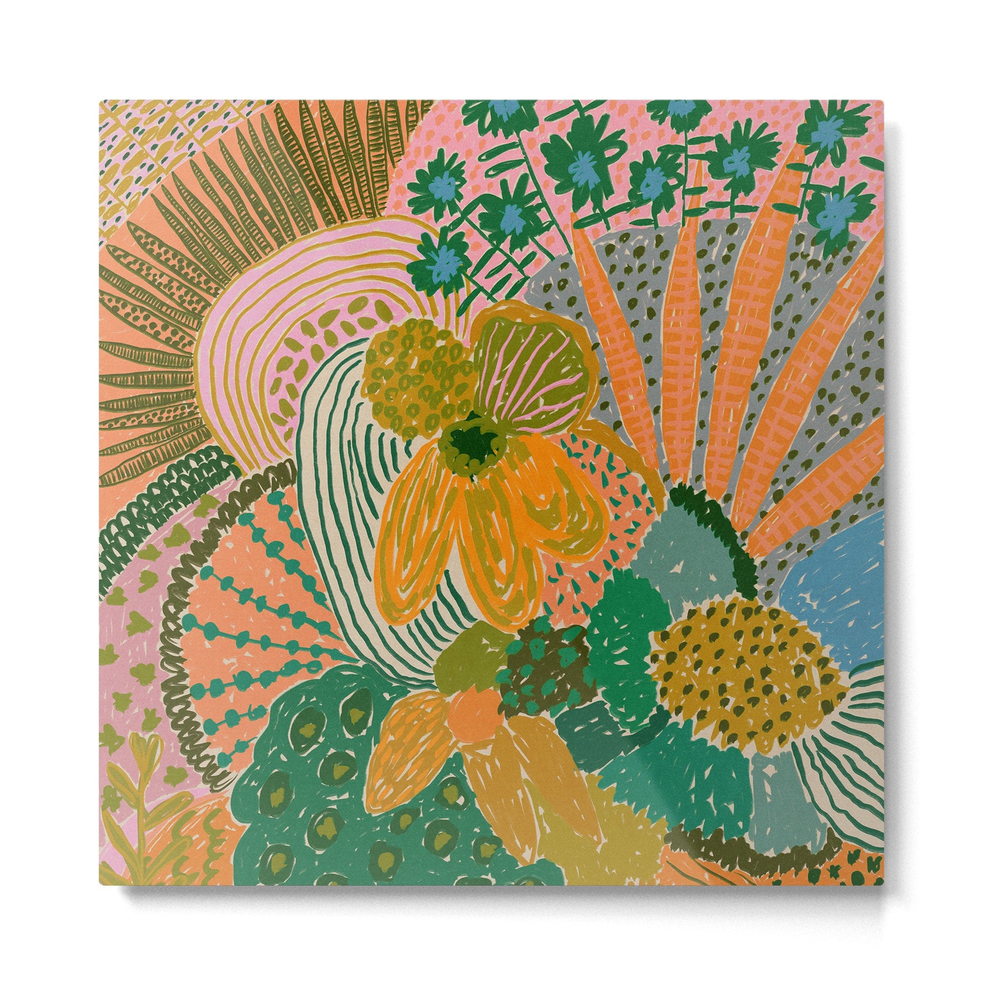 In Bloom #2 Metal Print | TeksDecor