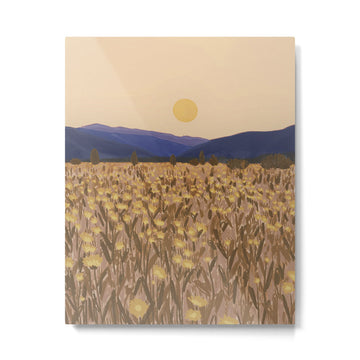 Indian Summer Metal Print | TeksDecor