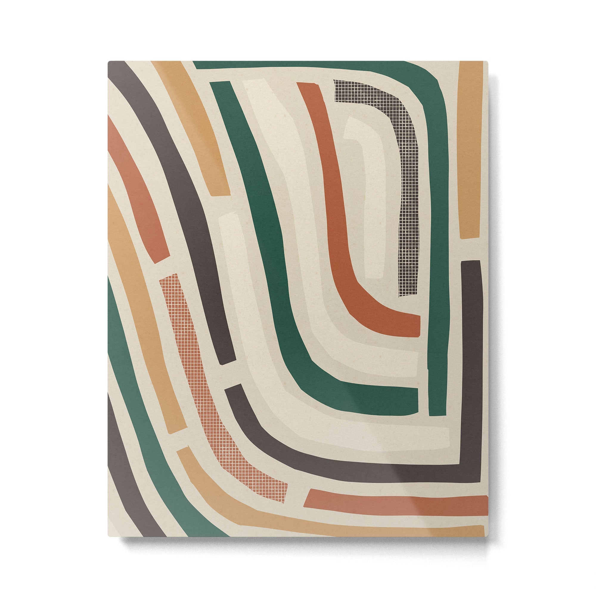 Labyrinth #2 Metal Print | TeksDecor