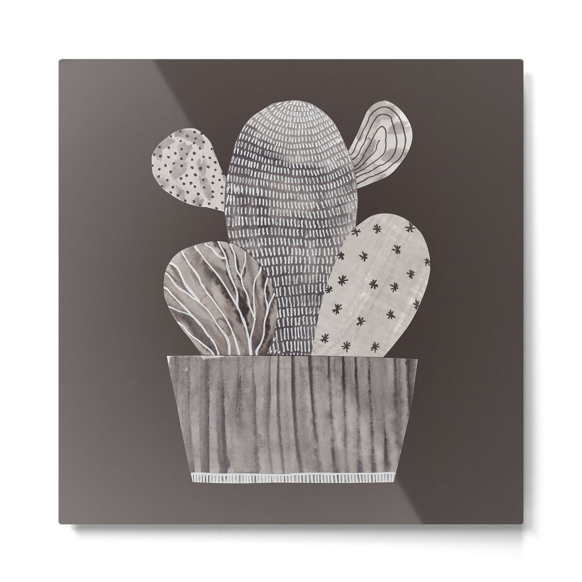 Little Cactus Metal Print | TeksDecor