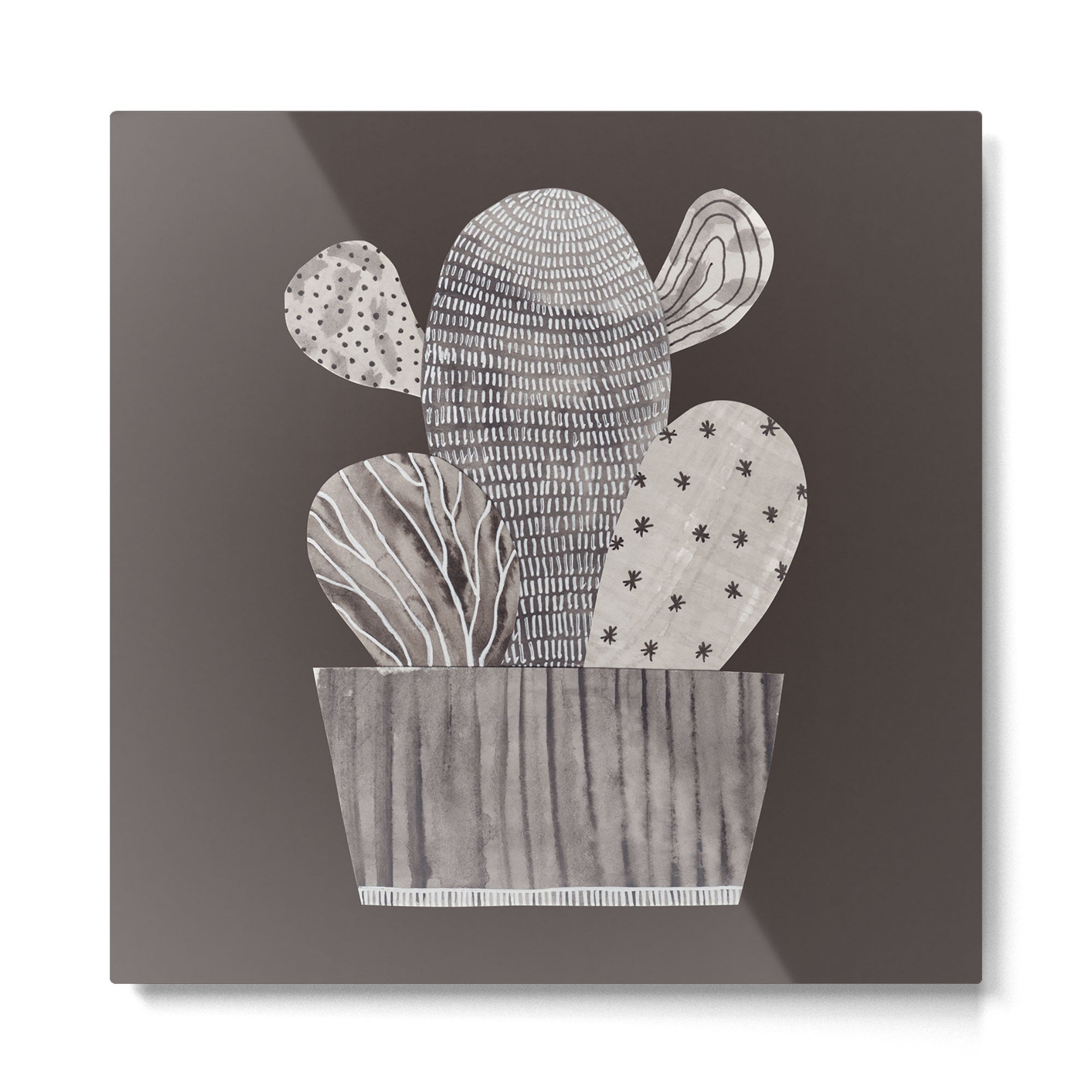 Little Cactus Metal Print | TeksDecor