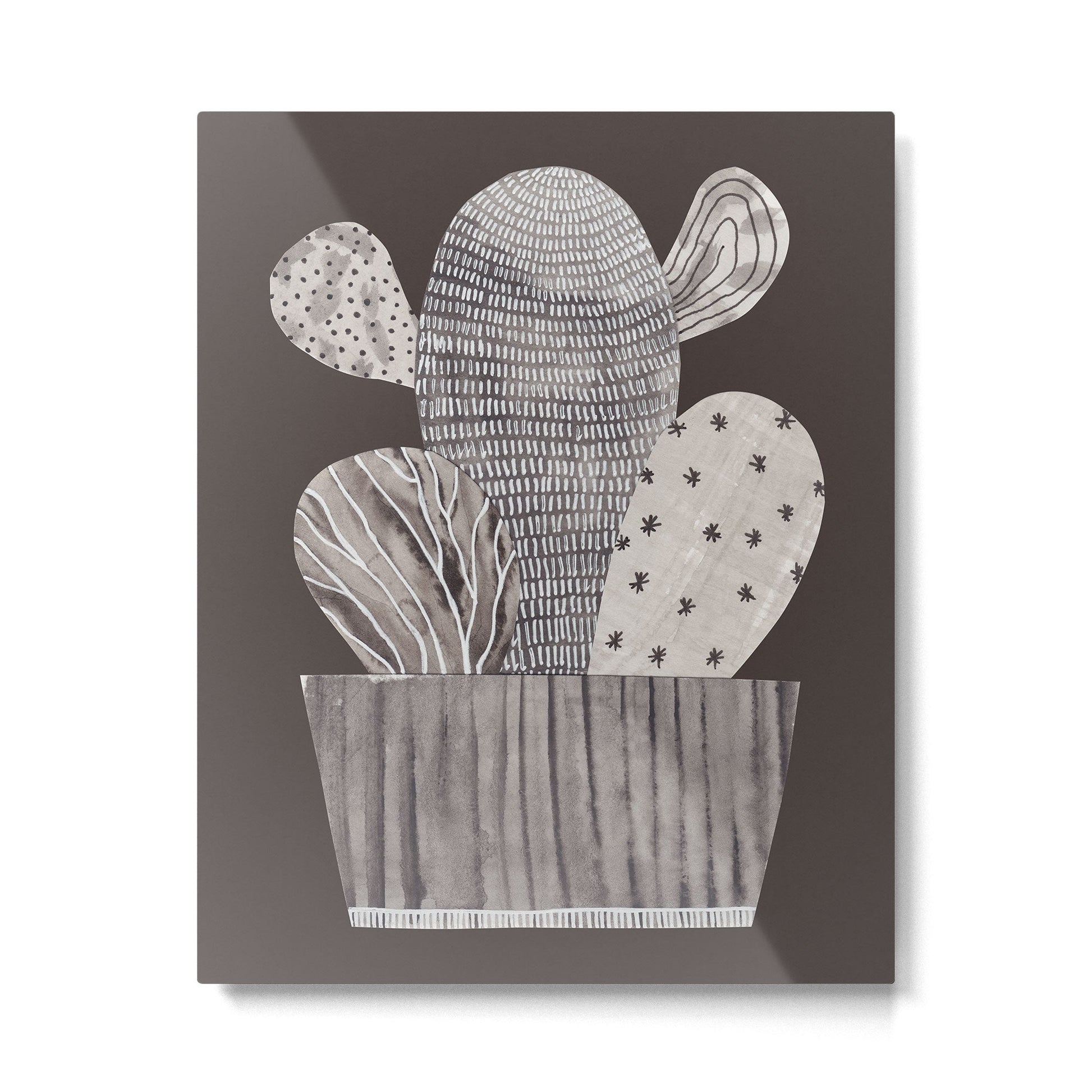 Little Cactus Metal Print | TeksDecor
