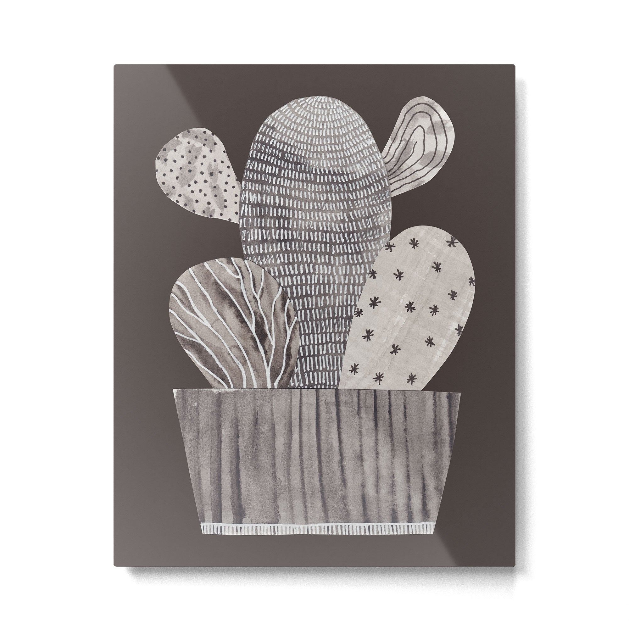 Little Cactus Metal Print | TeksDecor