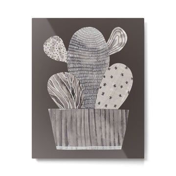 Little Cactus Metal Print | TeksDecor