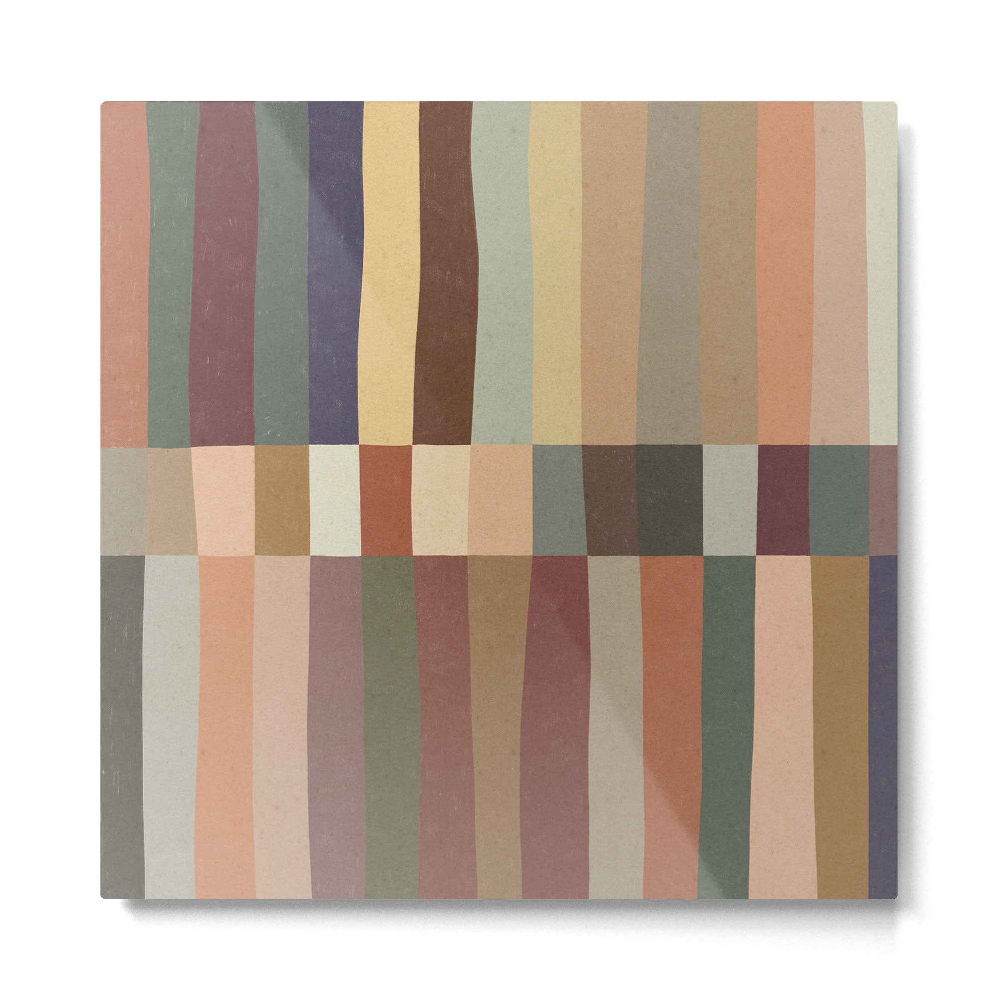 Mix of Stripes #5 Metal Print | TeksDecor