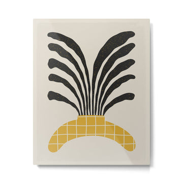 Modern Vase #4 Metal Print | TeksDecor