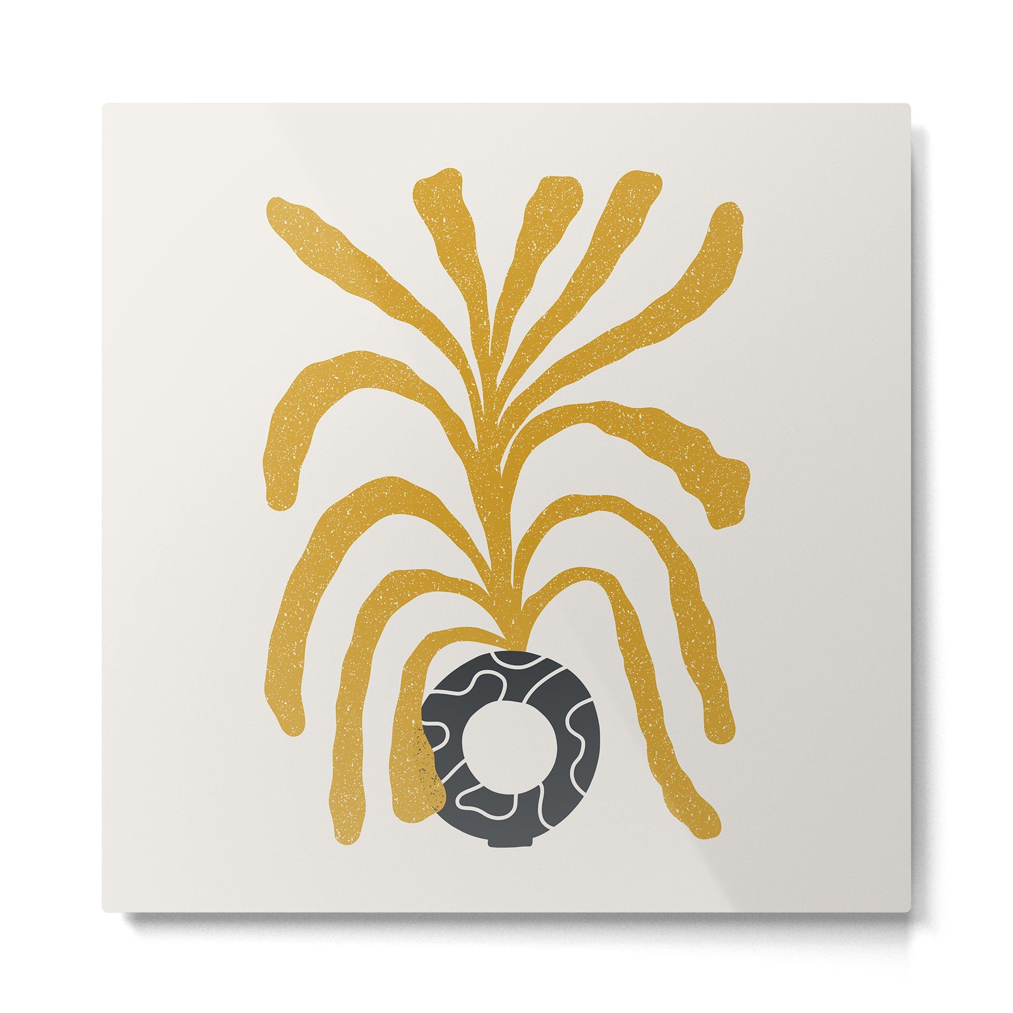 Modern Vase #5 Metal Print | TeksDecor