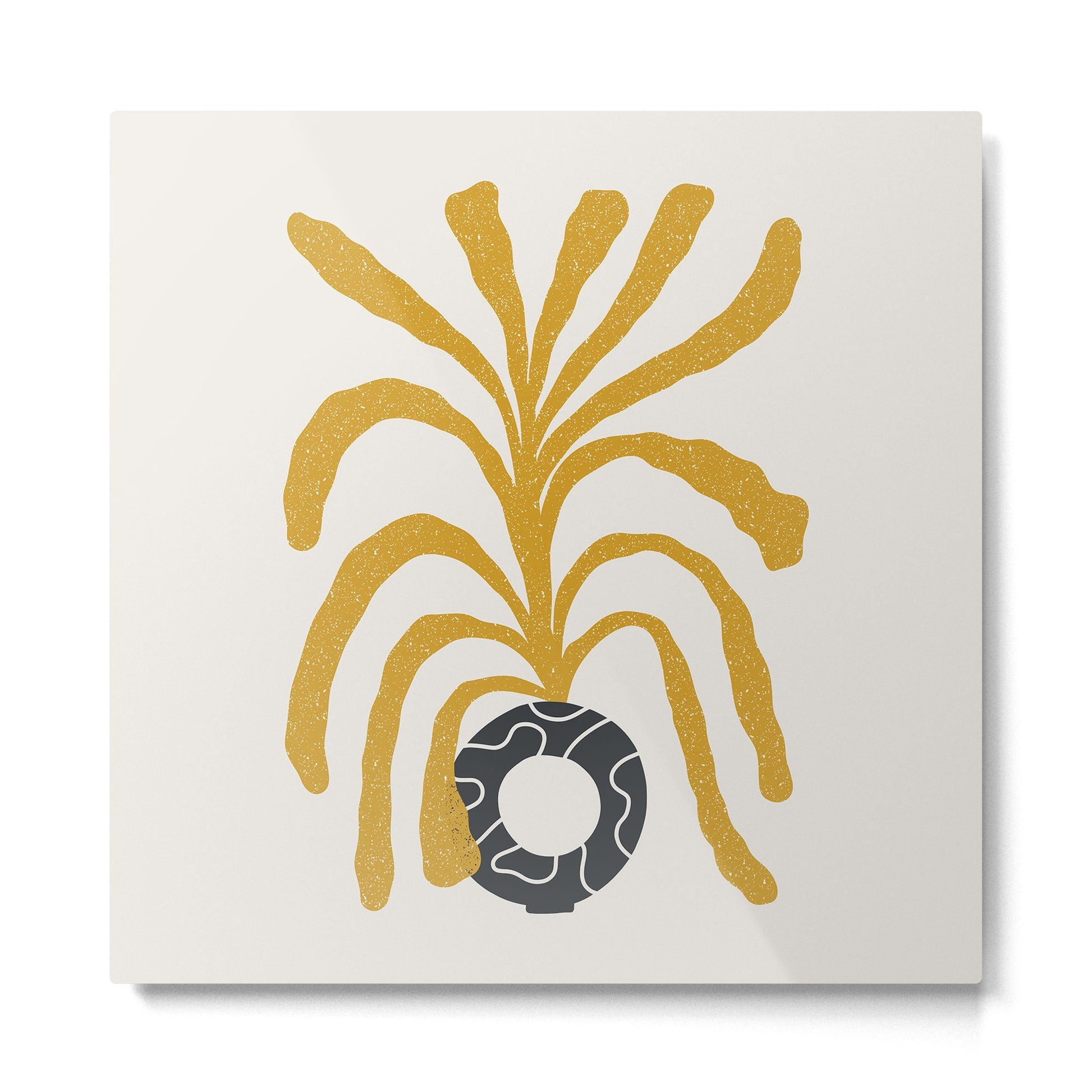 Modern Vase #5 Metal Print | TeksDecor