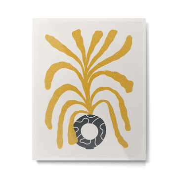 Modern Vase #5 Metal Print | TeksDecor