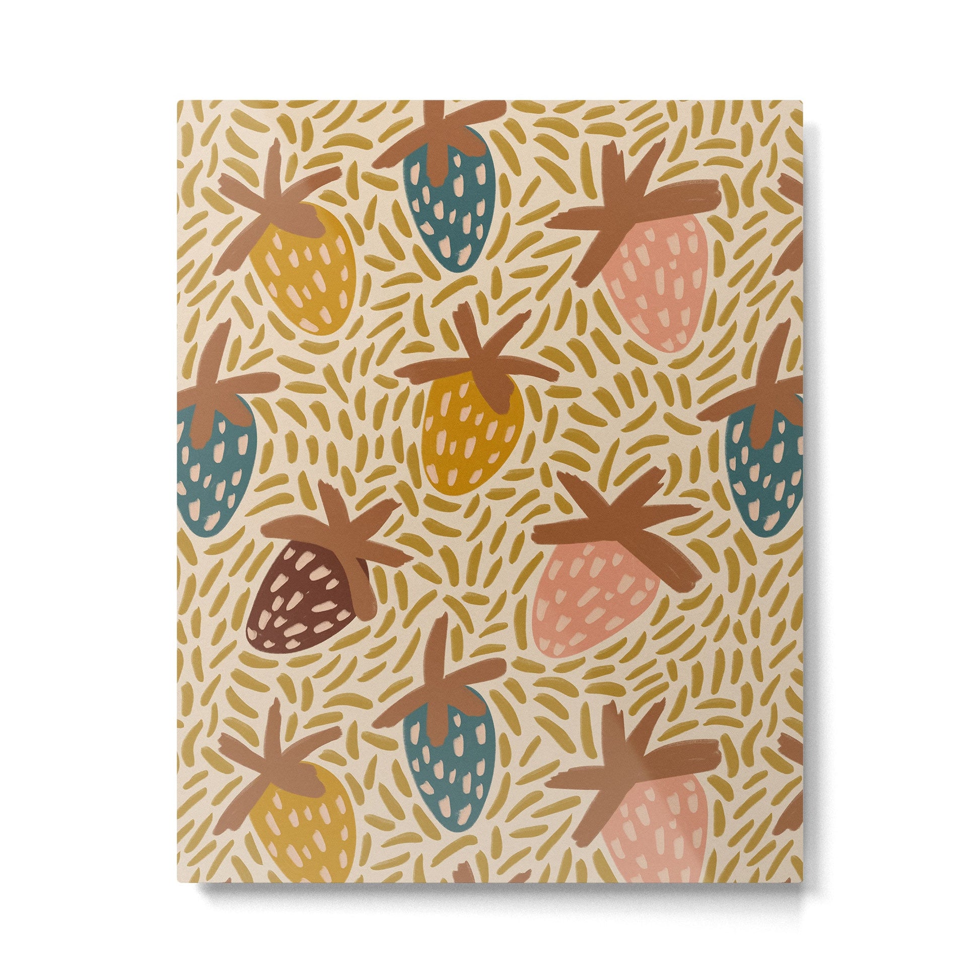 Strawberries Metal Print | TeksDecor