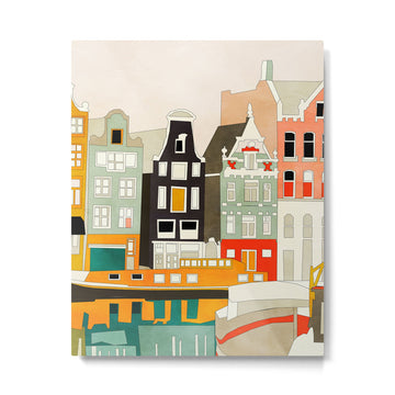 Amsterdam Metal Print | TeksDecor