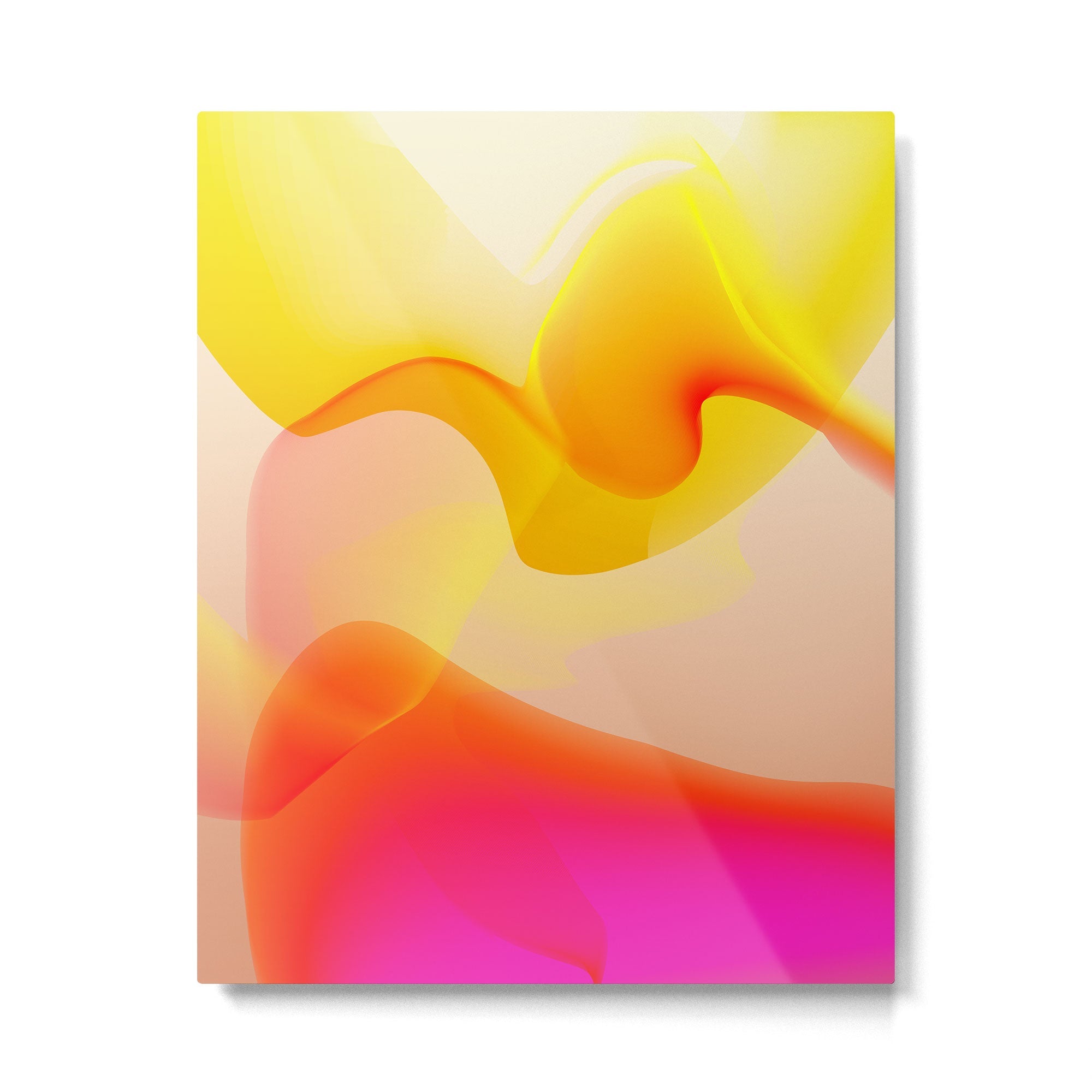 gradient design abstract Metal Print | TeksDecor