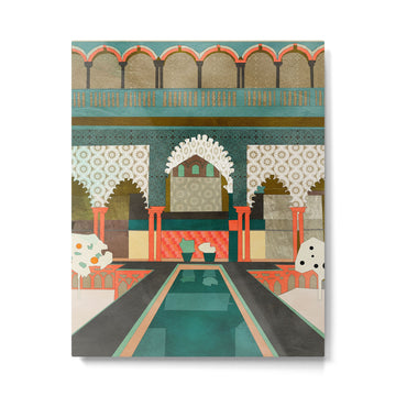 Travel South Europe Spain Metal Print | TeksDecor