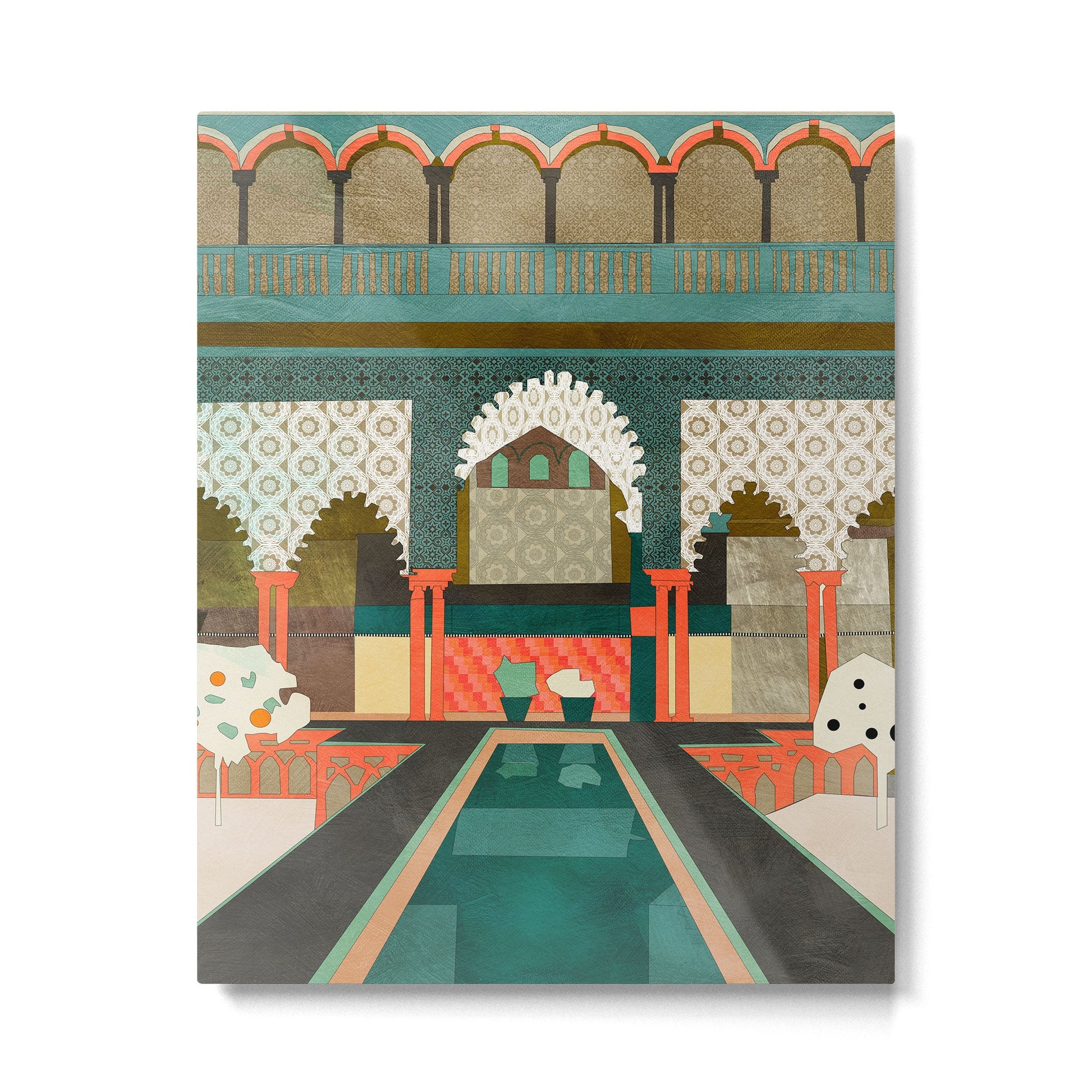 Travel South Europe Spain Metal Print | TeksDecor
