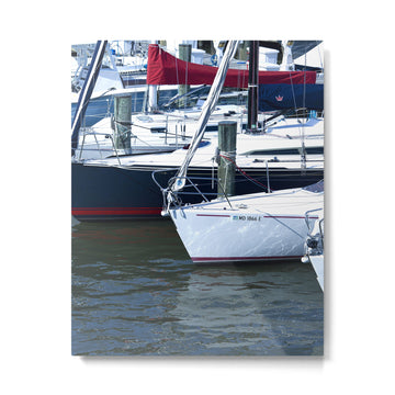 Annapolis Harbor X Nautical Art Metal Print | TeksDecor