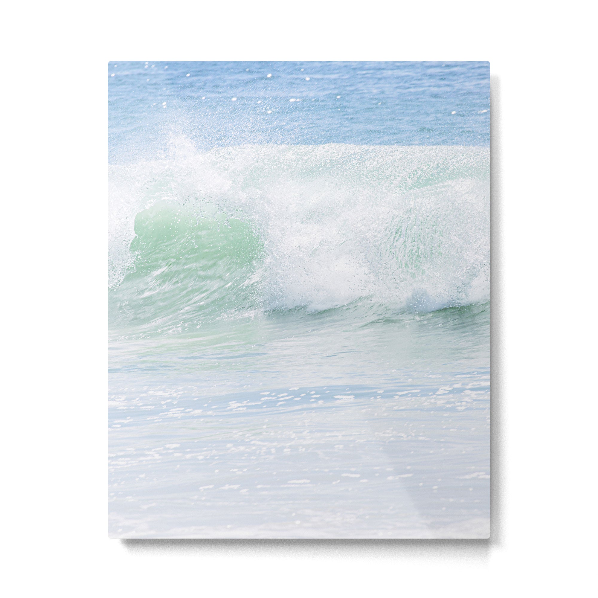 Crash II x Laguna Beach California Photography Metal Print | TeksDecor