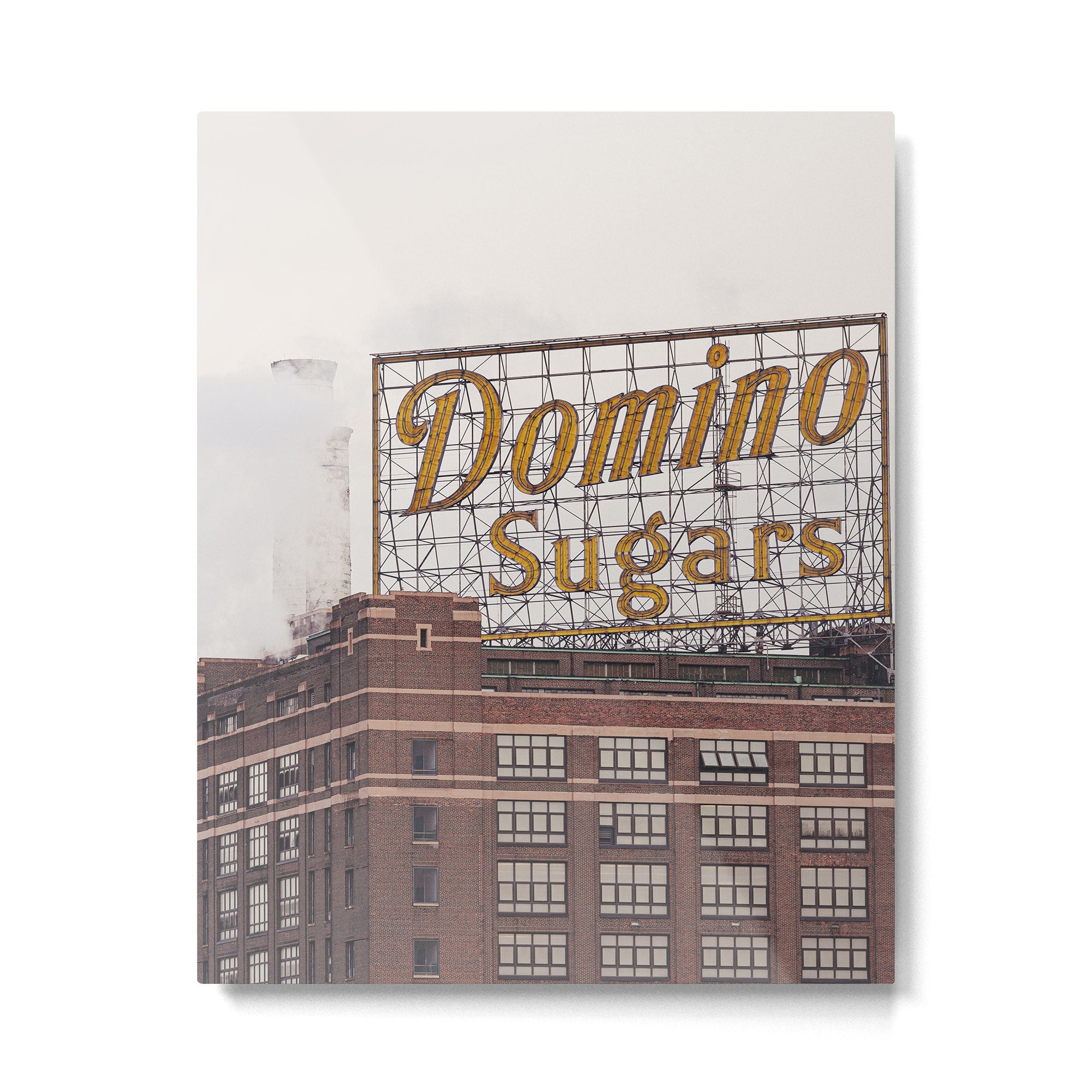 Domino Sugar Factory Baltimore Inner Harbor Metal Print | TeksDecor