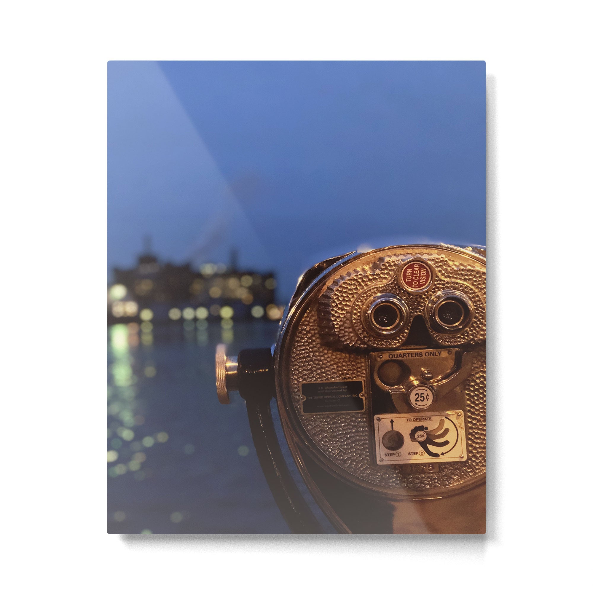 Fell's Point at Night Baltimore Maryland Metal Print | TeksDecor