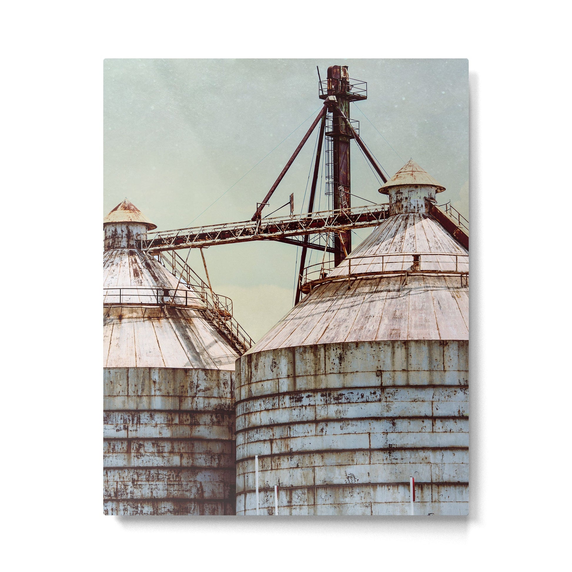 Magnolia Market Silos Waco Texas Metal Print | TeksDecor