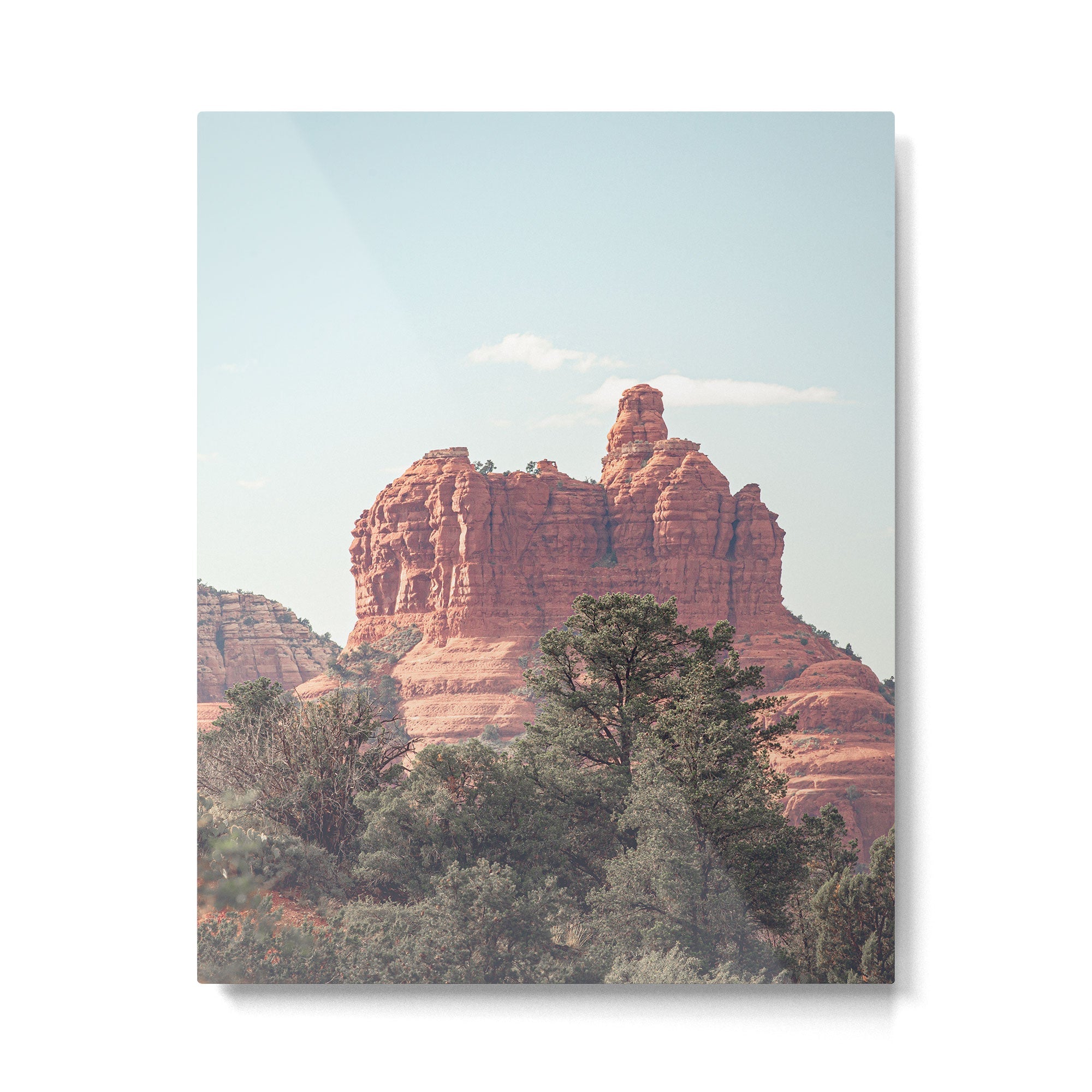 Sedona Skies III Metal Print | TeksDecor